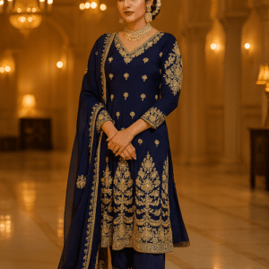 Customized Blue Suit