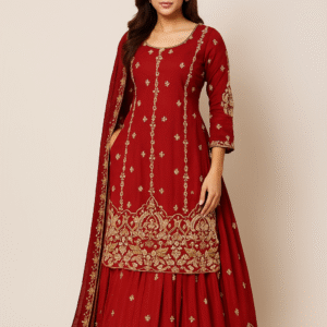 Custom made Red Bridal Lehnga
